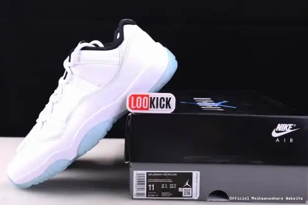 Official Maikesneakers Legend 11 Low Blue Jordan AV2187-117 Air 0613
